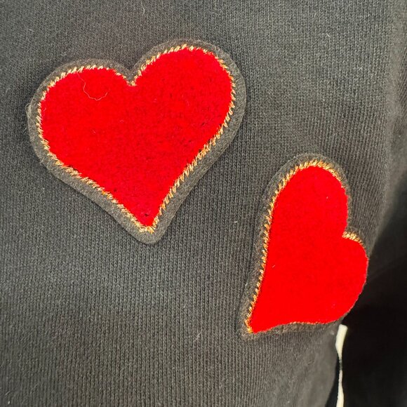 Alice + Olivia Patchwork Shirt Dress with Cropped Sweatshirt XS - NWT - Picture 6 of 9